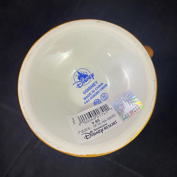 Disney Shanghai Resort CHIP Beauty & The Beast Ceramic Coffee Mug Cup - Picture 6 of 7